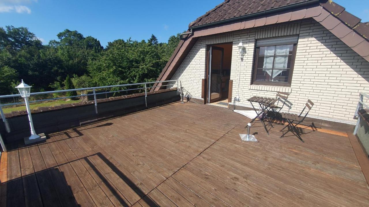 Ferienwohnung Hahnentange Rhauderfehn エクステリア 写真